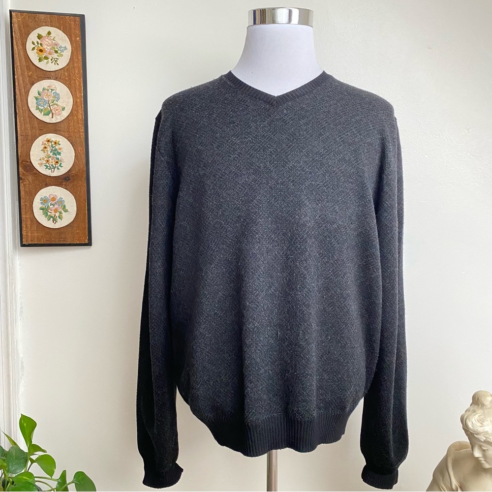 Polo Ralph Lauren Merino Wool Thick Knit Argyle Sweater